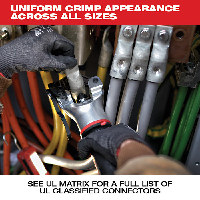 MILWAUKEE M18 FORCE LOGIC 750 MCM Dieless Crimper Kit