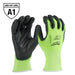 CUT 1 HI VIS GLOVE 12PK - XXL