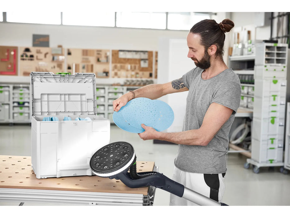 FESTOOL Abrasives Systainer³ Granat D225 GR SYS