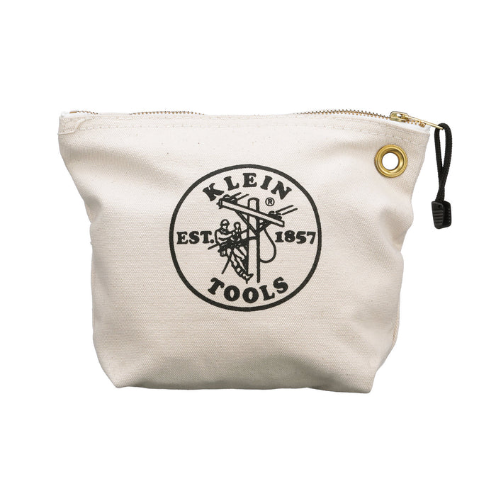 KLEIN TOOLS 10" Canvas Zipper Bag Tool Pouch