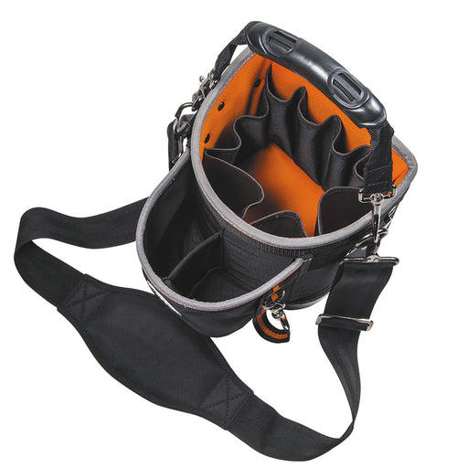 KLEIN TOOLS TRADESMAN PRO™ 10" Shoulder Pouch Tool Bag w/ 14 Pockets