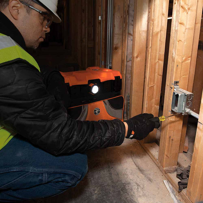 KLEIN TOOLS TRADESMAN PRO™ 22" Tool Master Rolling Tool Bag w/ 19 Pockets