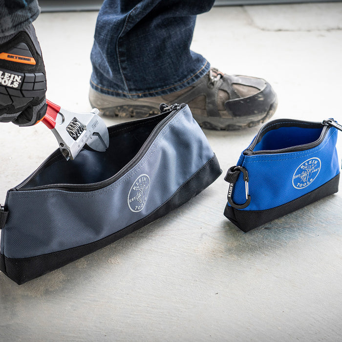 KLEIN TOOLS Stand-Up Zipper Bag Tool Pouches (5 PACK)