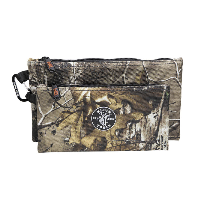 KLEIN TOOLS Camo Zipper Bag Tool Pouches (2 PACK)