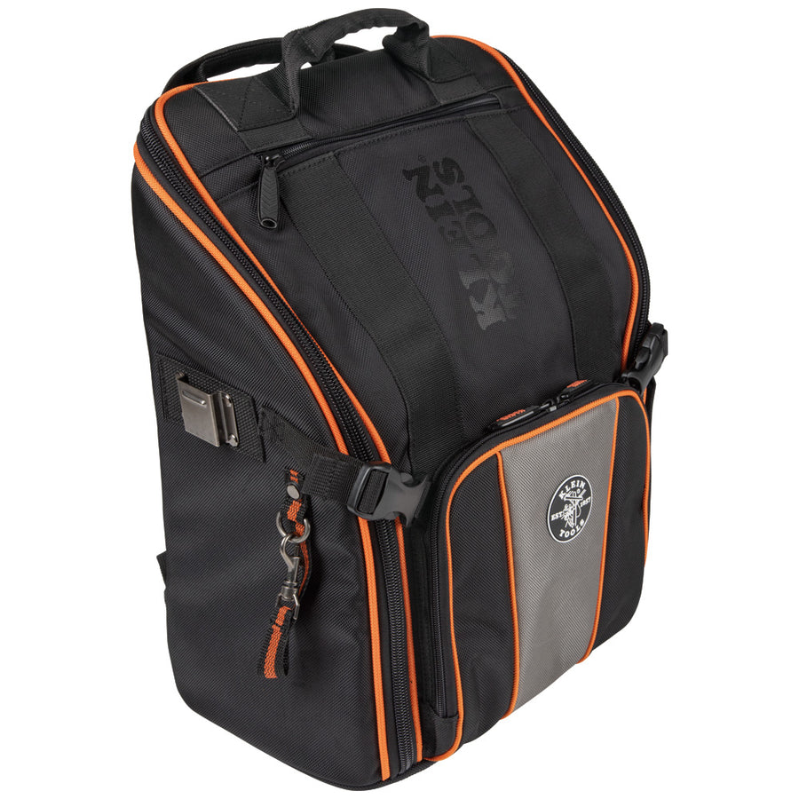 KLEIN TOOLS TRADESMAN PRO™ Tool Station Tool Bag Backpack w/ Work Light