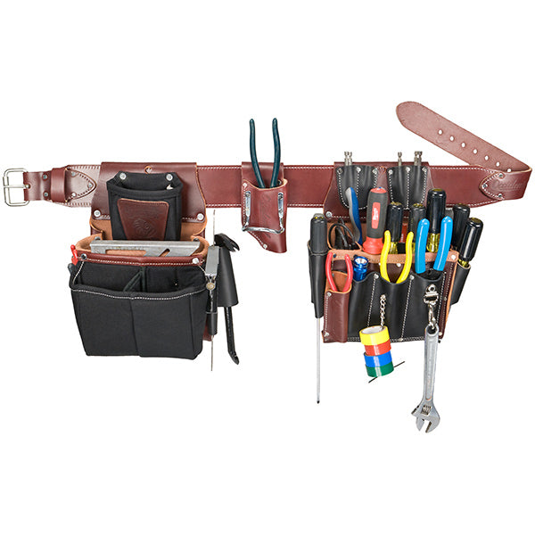 OCCIDENTAL LEATHER Commercial Electrician's Tool Bag Set