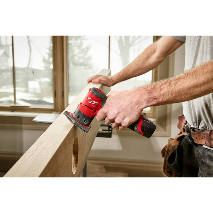 MILWAUKEE M12 FUEL Orbital Detail Sander (Tool Only)