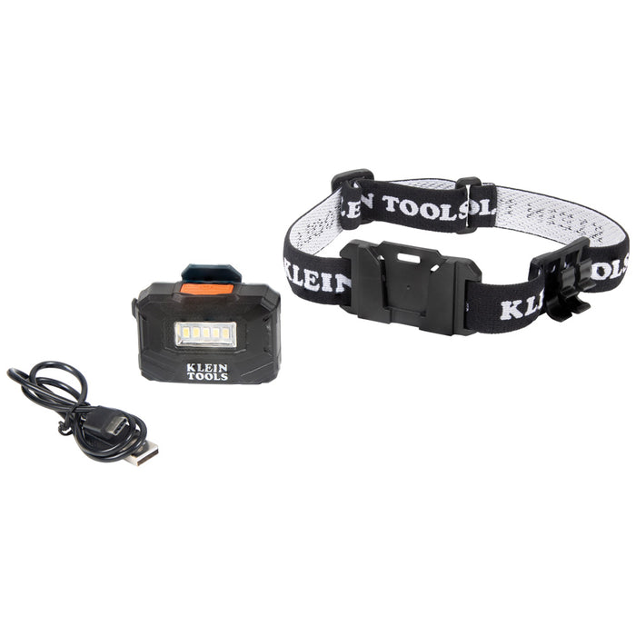 KLEIN TOOLS Rechargeable Light Array LED Headlamp w/ Adjustable Strap