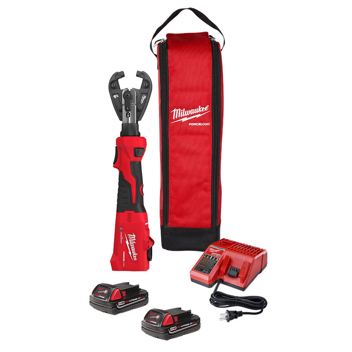 MILWAUKEE M18 FORCE LOGIC 6T Linear Utility Crimper Kit w/ Kearney Jaw