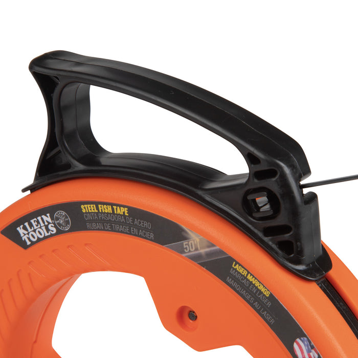 KLEIN TOOLS 1/8" X 50' Steel Fish Tape