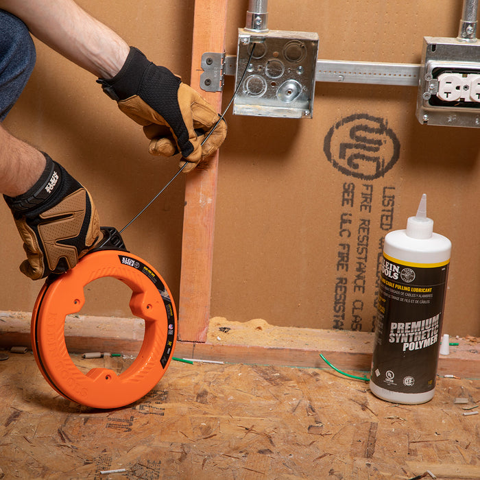 KLEIN TOOLS 1/8" X 50' Steel Fish Tape