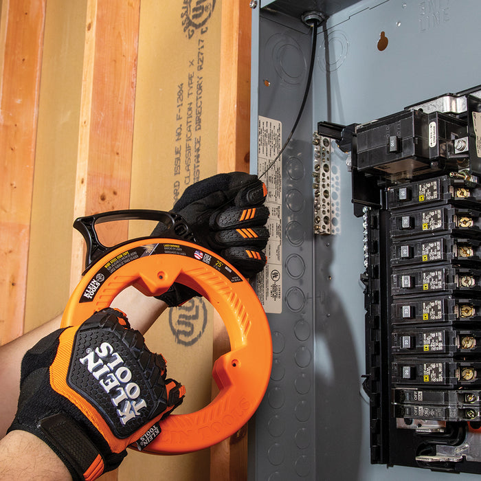 KLEIN TOOLS 1/4" X 25' Steel Fish Tape