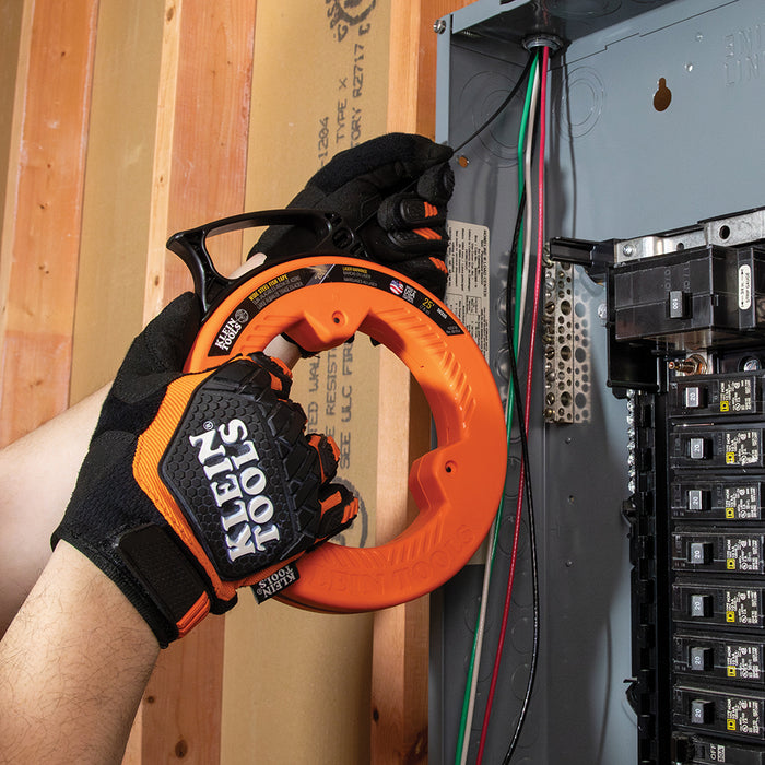 KLEIN TOOLS 1/4" X 25' Steel Fish Tape