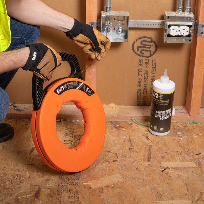 KLEIN TOOLS 1/8" X 240' Stainless Steel Fish Tape