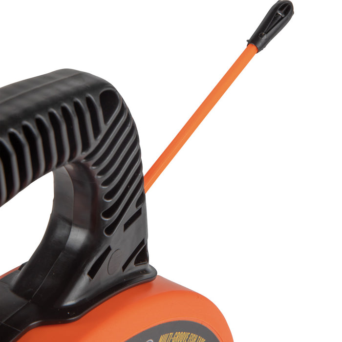 KLEIN TOOLS 50' Multi-Groove Fiberglass Fish Tape w/ Nylon Tip