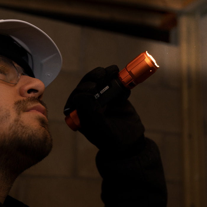 KLEIN TOOLS Rechargeable 2-Color LED Flashlight w/ Holster