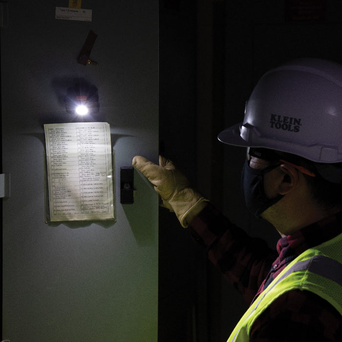 KLEIN TOOLS Rechargeable 2-Color LED Headlamp w/ Adjustable Strap