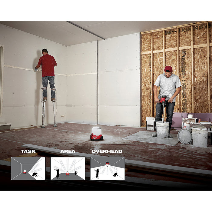 Luz de sitio compacta MILWAUKEE M18™ RADIUS™ (solo luz)