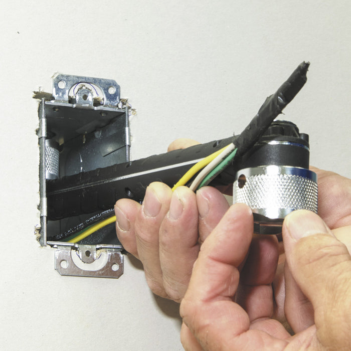 KLEIN TOOLS Conduit Locknut Wrench, Fits 1/2" & 3/4"