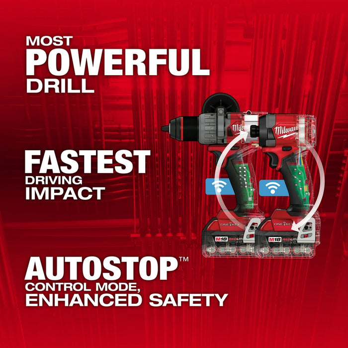 MILWAUKEE M18 FUEL™ 2 Tool Combo Kit w/ ONE-KEY™