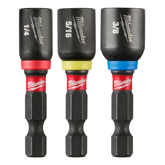 MILWAUKEE SHOCKWAVE IMPACT DUTY™ 1-7/8" Magnetic Nut Driver Set