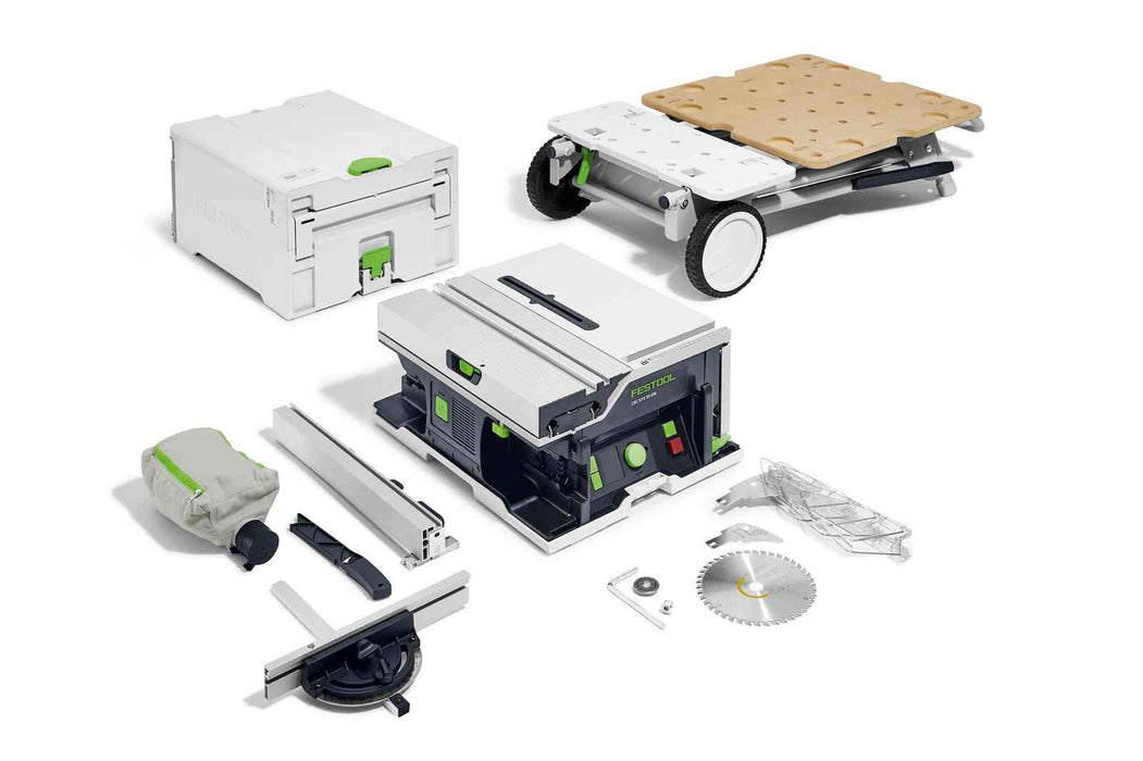 Sierra de mesa inalámbrica FESTOOL CSC SYS 50 EBI-BASIC-SET