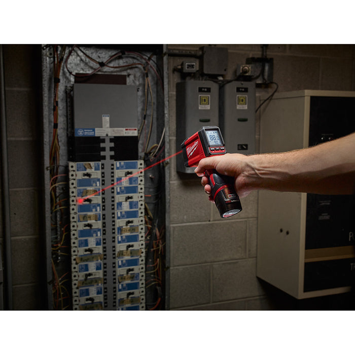 MILWAUKEE M12™ 12:1 Infrared Temp-Gun™ (Tool Only)