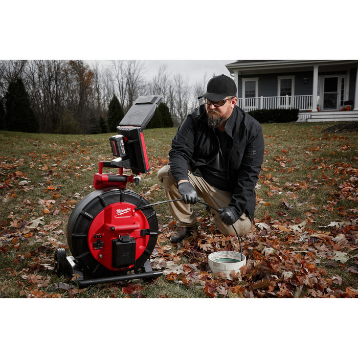 MILWAUKEE M18™ 200’ Mid-Stiff Modular Pipeline Inspection System Kit