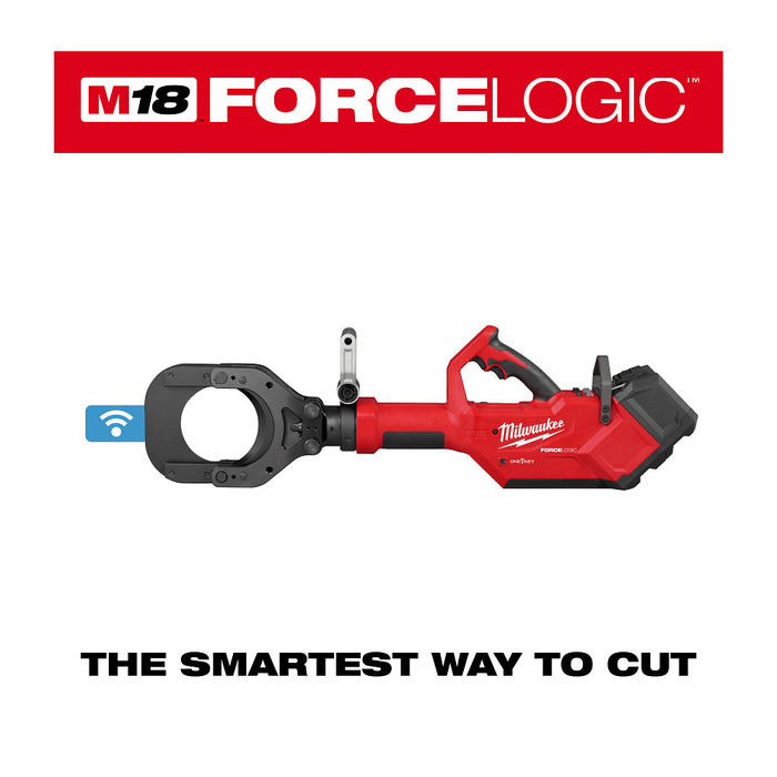 MILWAUKEE M18™ FORCE LOGIC™ 5” Underground Cable Cutter w/ Wireless Remote Kit