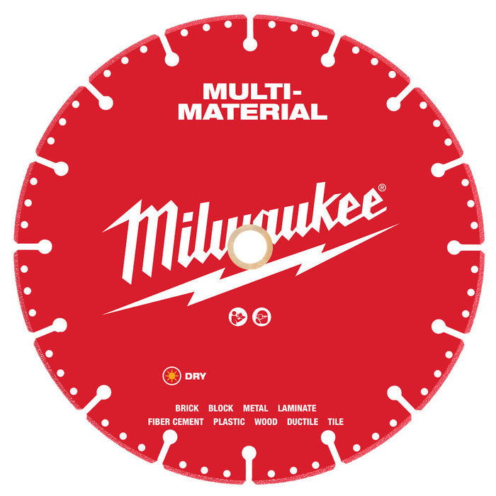 MILWAUKEE Multi-Material Diamond Blades