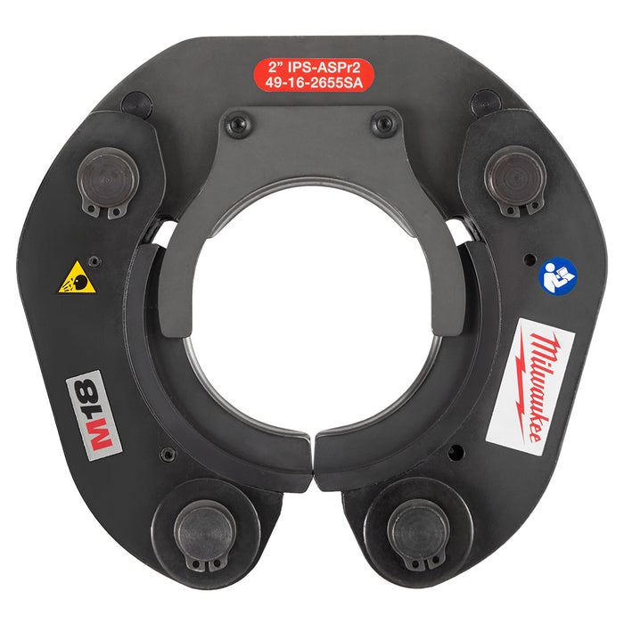 MILWAUKEE 2” IPS-ASP Press Jaw For M18™ FORCE LOGIC™ Long Throw Press Tool