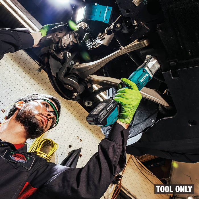 Makita XLT05Z 18V LXT® Lithium-Ion Brushless Cordless High Torque 1/2" Sq. Drive Angle Impact Wrench w/ Detent Pin, Tool Only