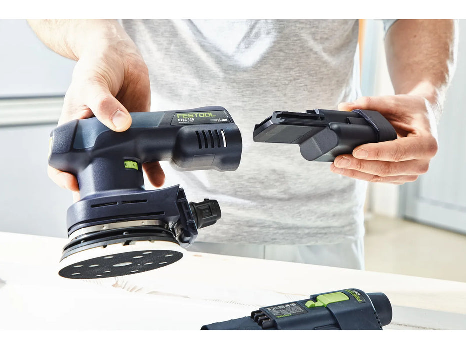 FESTOOL Cordless eccentric sander ETSC 125 3,0 I-Plus
