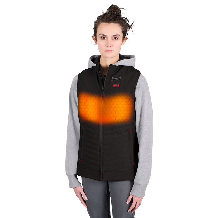 Womens Heated Vest-Black L