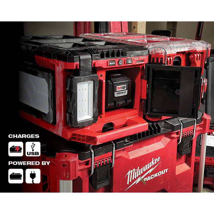 MILWAUKEE M18™ PACKOUT™ Light/Charger (Light Only)