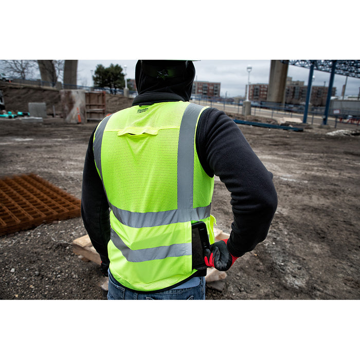 MILWAUKEE Class 2 High Visibility Performance Safety Vest (ANSI & CSA)
