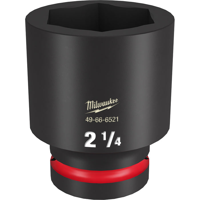 MILWAUKEE SHOCKWAVE Impact Duty 1" Drive 2-1/4" Dado estándar de 6 puntos