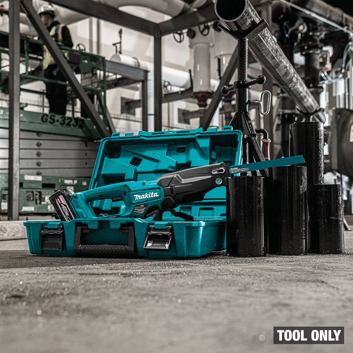Makita GRJ03Z 40V max XGT® Brushless Cordless Recipro Pipe Saw w/ Chain Vise, Tool Only