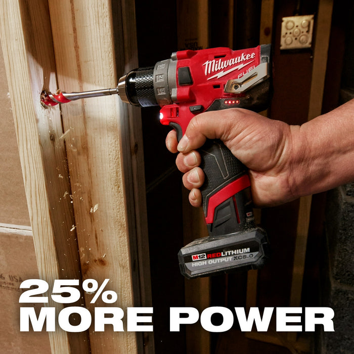 Batería MILWAUKEE M12™ REDLITHIUM™ HIGH OUTPUT™ XC5.0