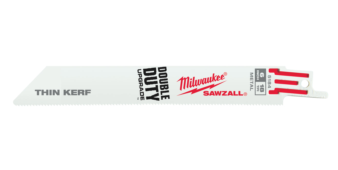 Milwaukee Tools SUPER SAWZALL BL 18T 6LG 100PK 48-01-7184
