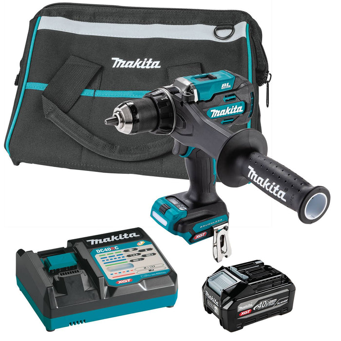 Makita GFD03SU1 40V max XGT® Brushless Cordless 3-Speed 1/2" Driver-Drill Kit (4.0Ah)