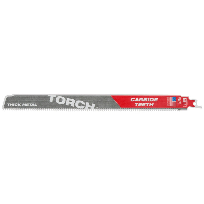 Milwaukee Tools 12" 8TPI TORCH wCarbide Tth 1PK 48-00-5203
