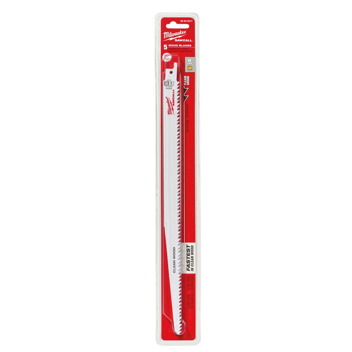 Milwaukee Tools 12"6TSawzallBld5Ct 48-00-5017