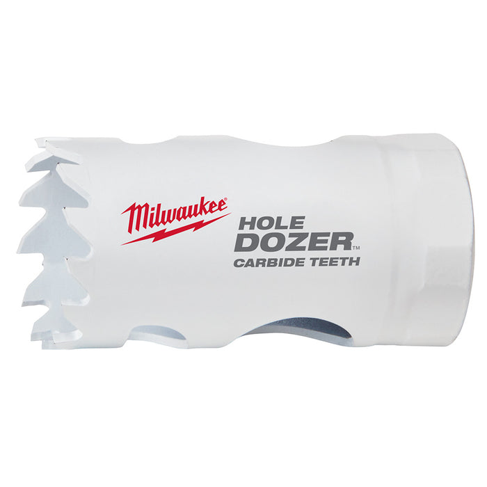 MILWAUKEE HOLE DOZER™ con sierras perforadoras con dientes de carburo