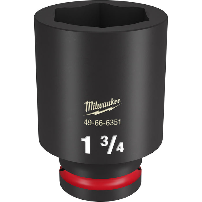 MILWAUKEE SHOCKWAVE Impact Duty 3/4" Drive 1-3/4" Dado de 6 puntos de profundidad