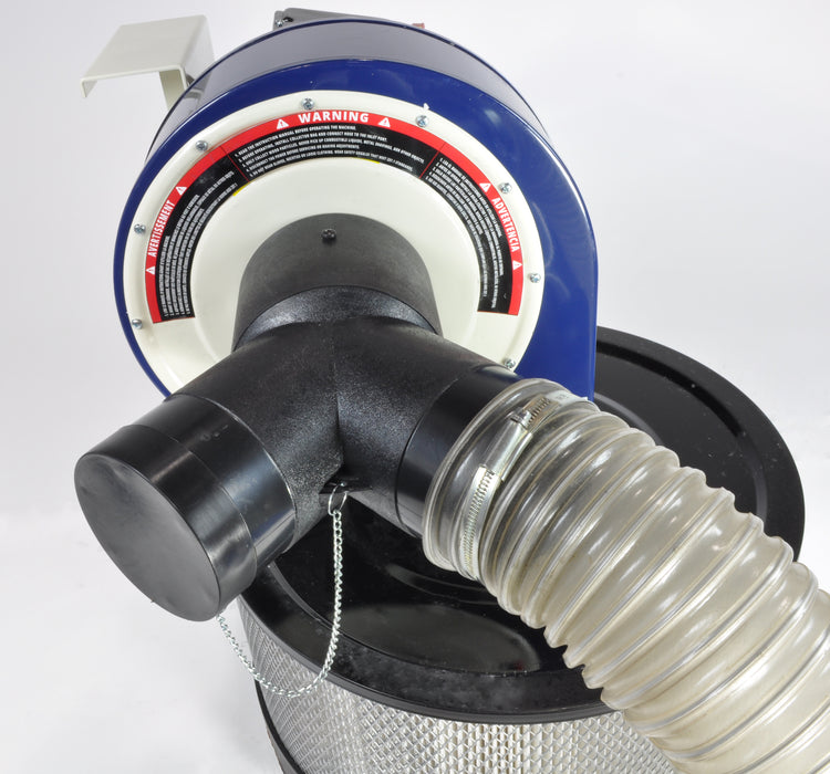 Rikon Wall Mounted 1HP Dust Collector - comes in 2 boxes