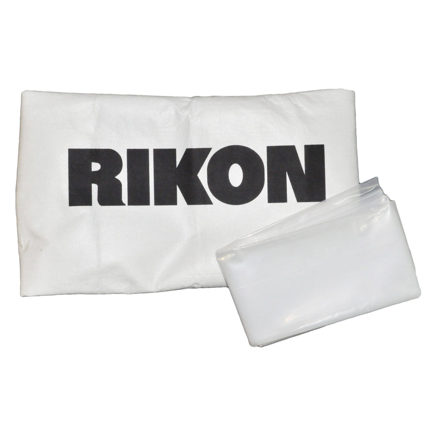 RIKON 5 Micron Cloth Filter & Plastic Dust Bag Set For 1 HP Collectors (2 PACK)