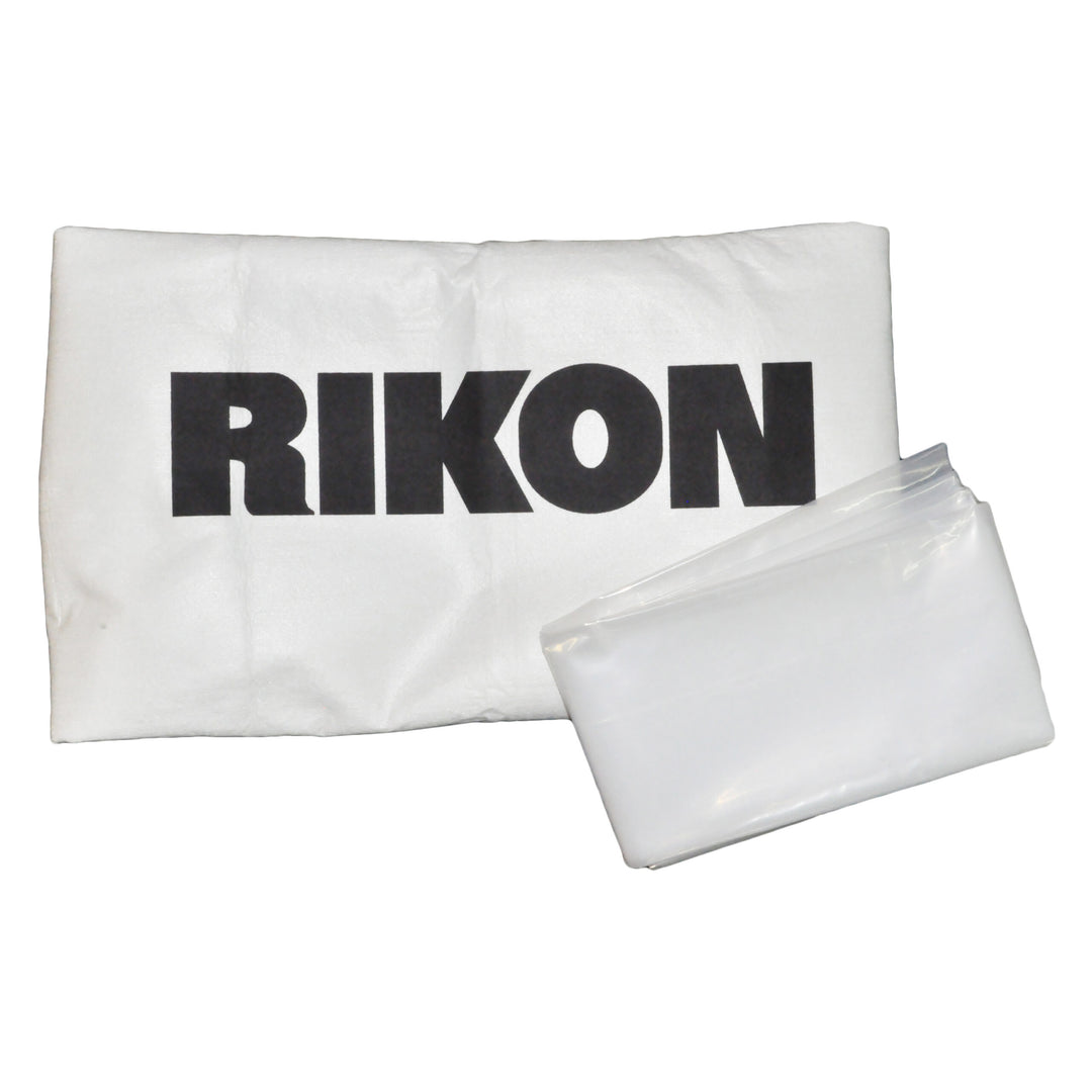 RIKON 5 Micron Cloth Filter & Plastic Dust Bag Set For 1.5, 2 HP Collectors (2 PACK)