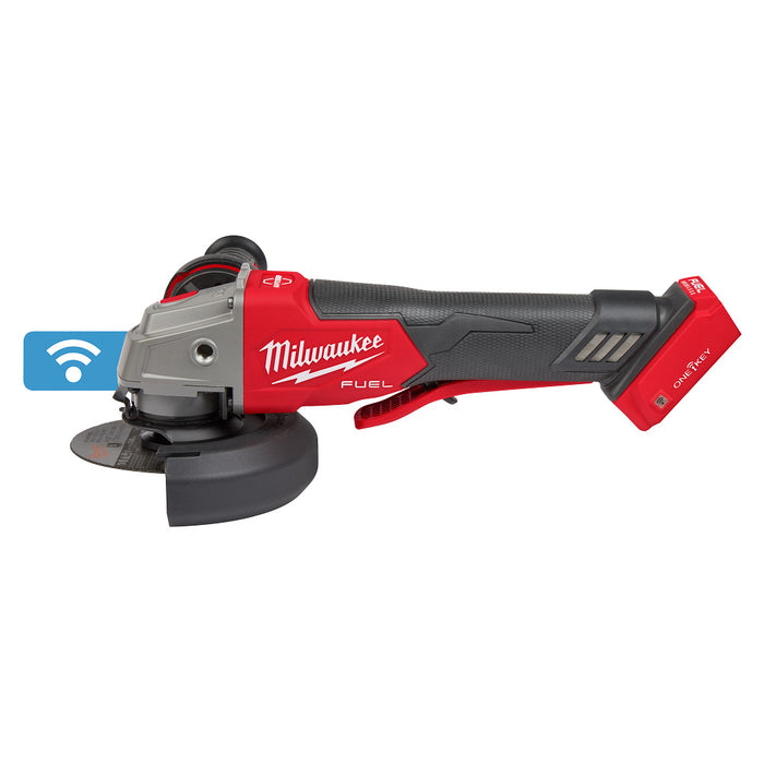 MILWAUKEE M18 FUEL 4-1/2" / 5" Braking Grinder w/ ONE-KEY & Paddle No Lock Switch (Tool Only)
