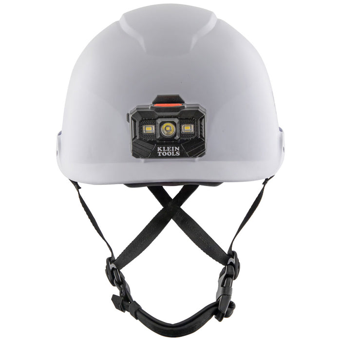 KLEIN TOOLS Safety Helmet w/ Headlamp